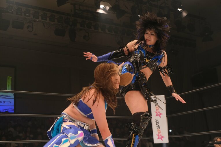 スターダムの大学生レスラー・妃南　©Norihiro Hashimoto