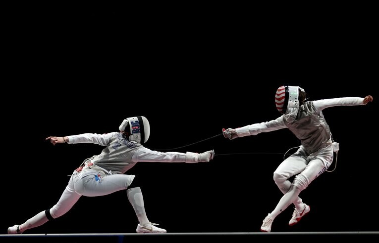 東京五輪にてゲッティの女性カメラマン、エルザ・ガリソン氏が撮影