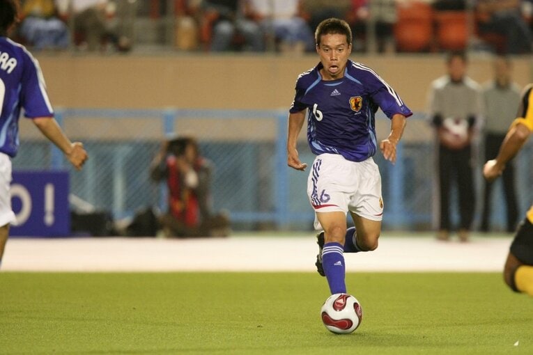 2007年の長友佑都（21歳）　©Sports Graphic Number