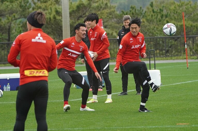 沖縄キャンプの様子　©Atsushi Iio