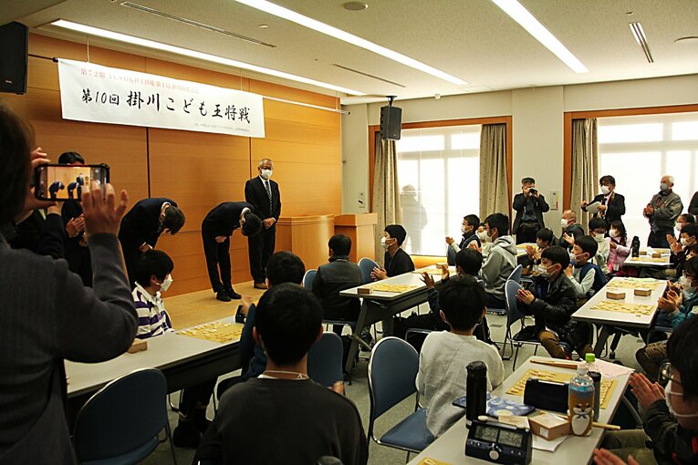 王将戦第1局前日の様子　©NumberWeb