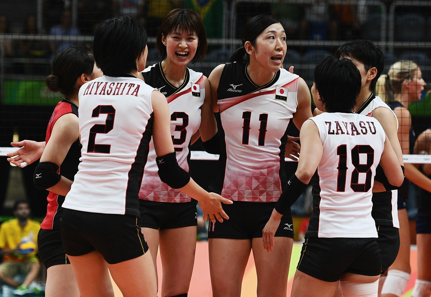 出産を経験して、リオ五輪に出場した荒木　©︎JMPA