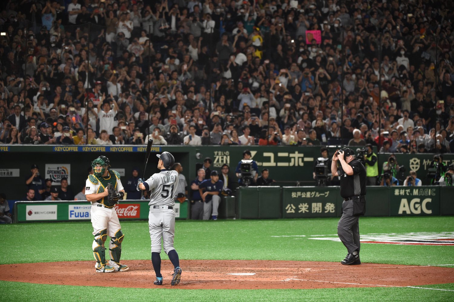 イチローのラストゲームは非常に長い試合時間となった©Naoya Sanuki