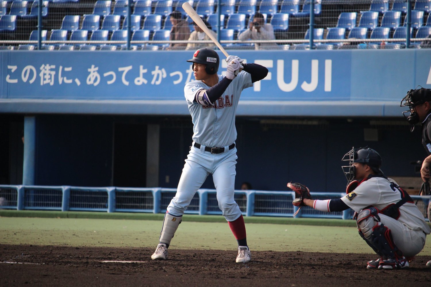 近畿大学・佐藤輝明　©Yu Takagi