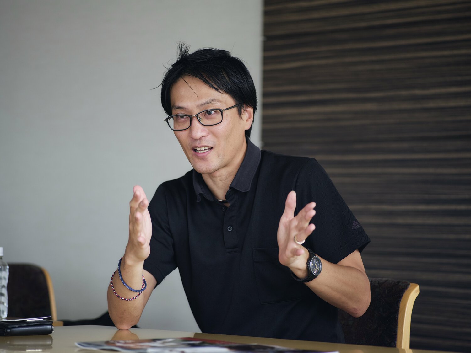 2014年に寺田選手と結婚した佐藤さん。当時は国内の7人制ラグビー強化にも尽力していた　©Yuki Suenaga