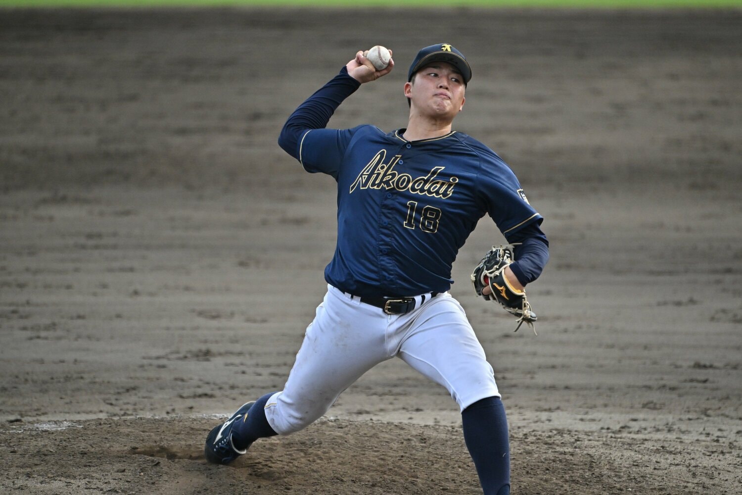 速さだけでなく緩急を駆使する技術も目を引いた中村　©︎Hideki Sugiyama