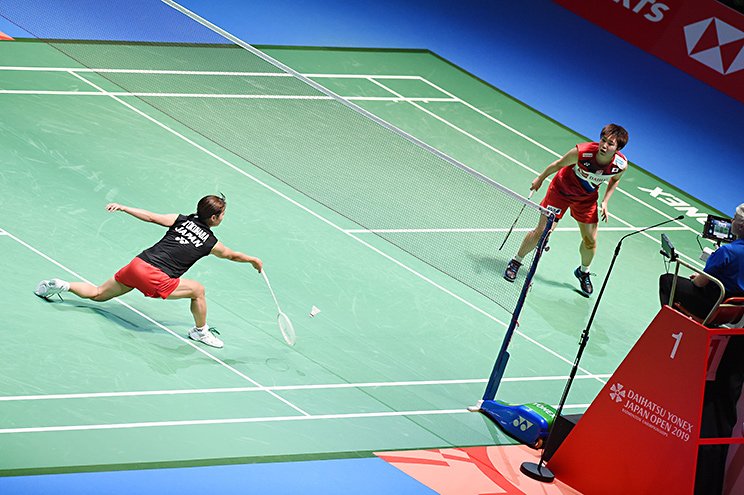 昨年7月のジャパンオープンでは奥原希望を破り、6年ぶりの優勝を飾っている　©Itaru Chiba