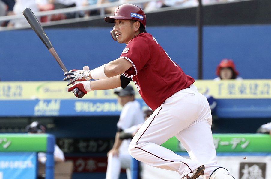本職の二塁に浅村栄斗がFA加入も、楽天・藤田一也が極める役割とは。＜Number Web＞ photograph by Kyodo News