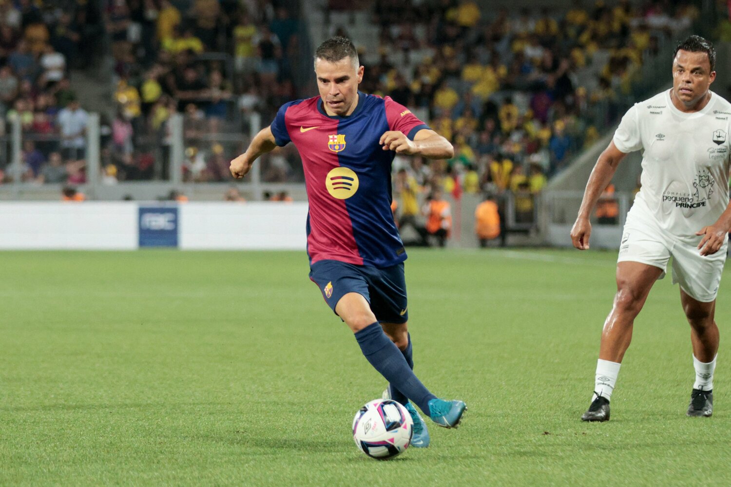 バルサ、レアルなどを渡り歩いたサビオラ　©JIJI PRESS