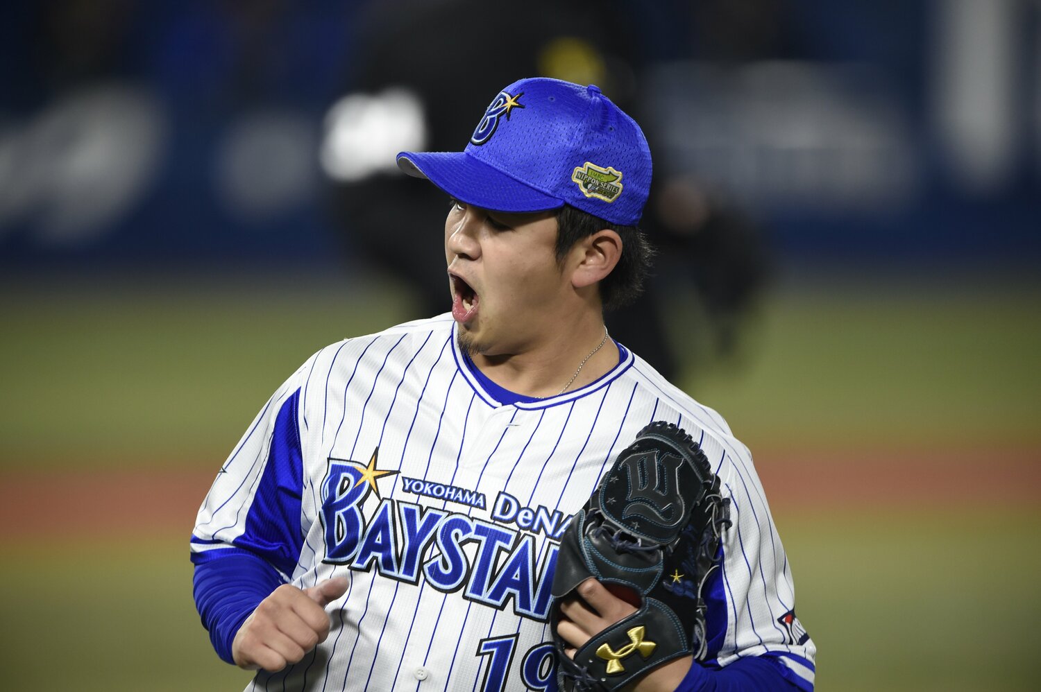 ラミレス時代絶対的なクローザーだった山崎 ©Naoya Sanuki