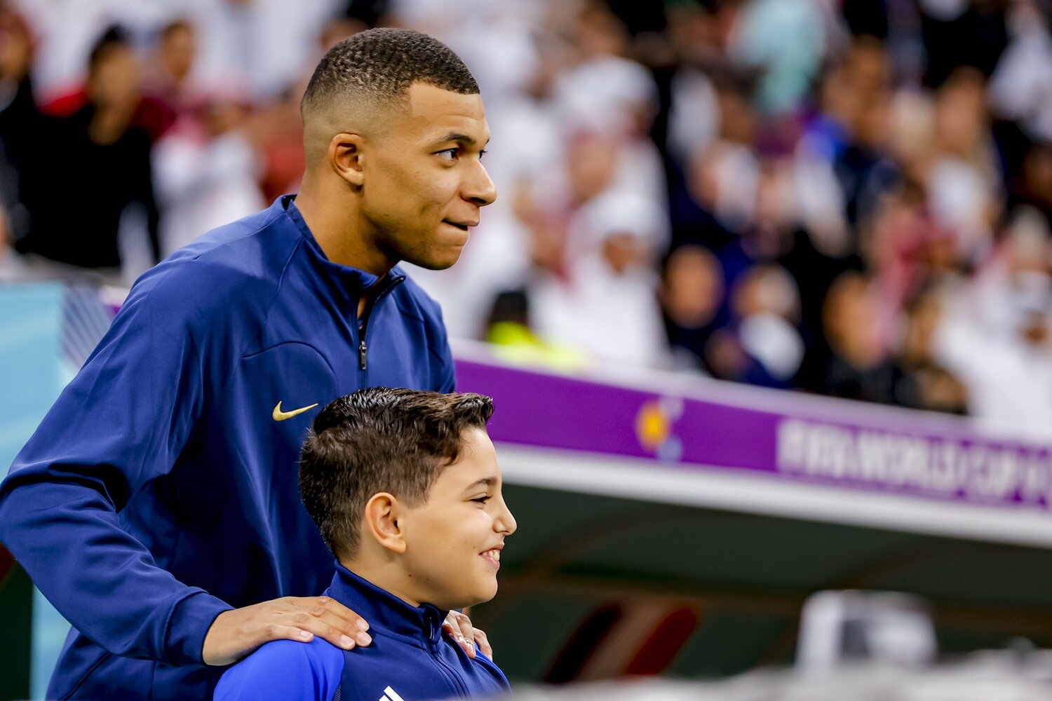 エムバペも『キャプ翼』読者の1人だ　©Kiichi Matsumoto/JMPA