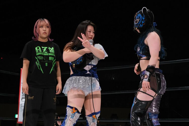 スターダム〉“永遠のライバル”キッドとAZMがついに激突…王座戦3way