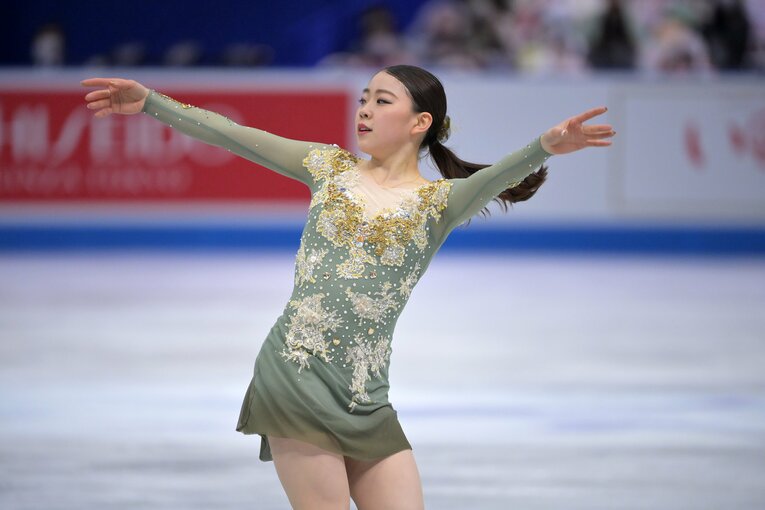 紀平梨花は怪我の影響により、北京五輪への出場を諦めることとなった　©Getty Images