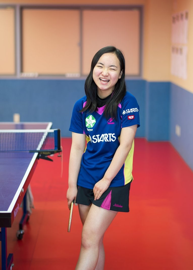 伊藤美誠（2015年撮影） ©︎Takuya Sugiyama