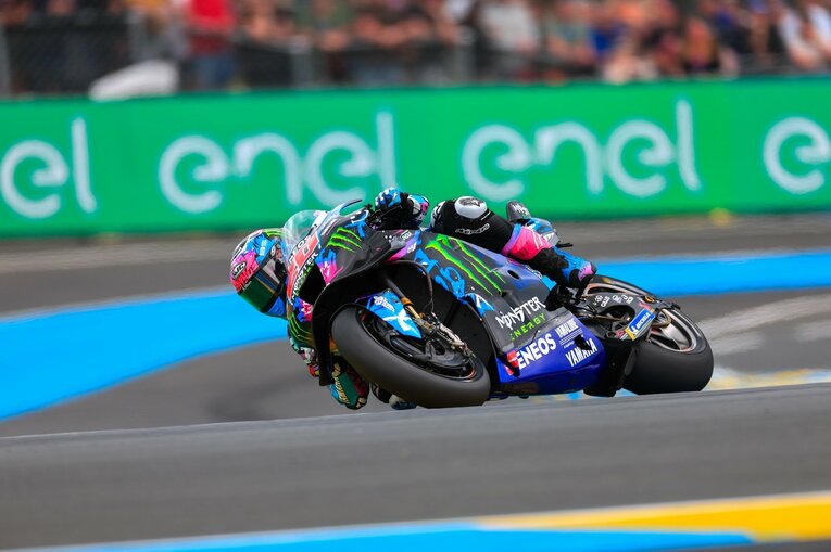 チャンピオンらしい走りを取り戻しつつあるクアルタラロのフランスGP　©Satoshi Endo