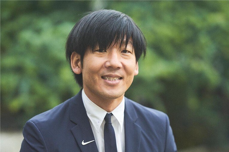 1月22日、都内で引退会見を開いた大黒。22年間で12チームを渡り歩いた ／ photograph by Yuki Suenaga