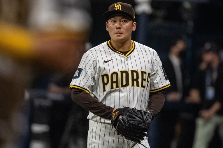 パドレスの松井裕樹投手　©︎Nanae Suzuki