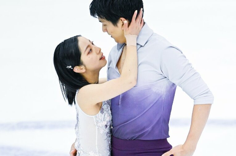 GPファイナル初優勝を決めた三浦＆木原フリーの演技　©Asami Enomoto