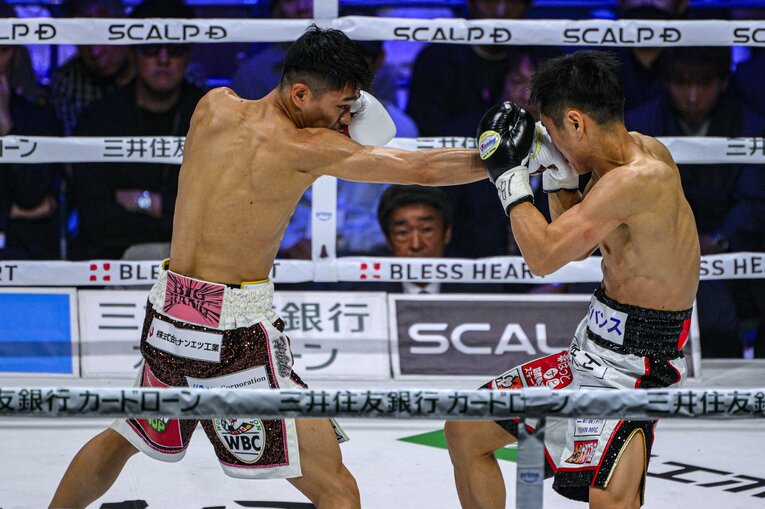中谷潤人vs.西田凌佑（WBC・IBF世界バンタム級王座統一戦） ©Takuya Sugiyama