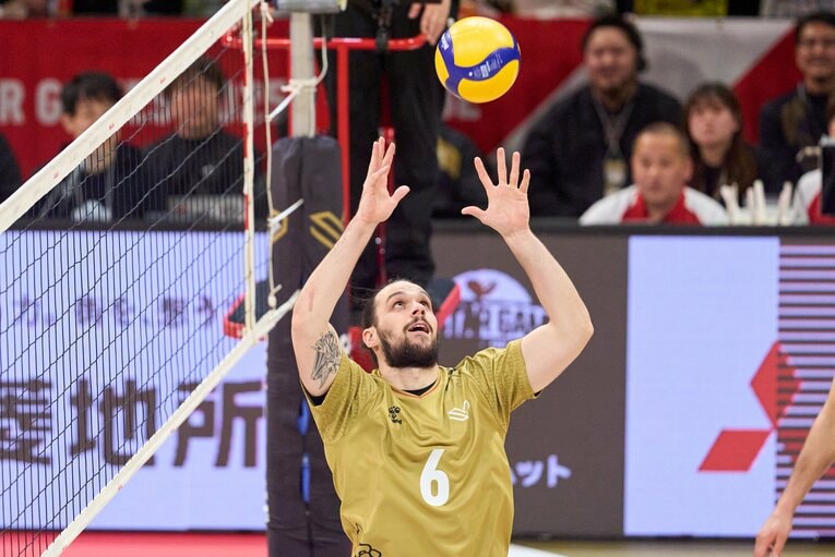 金メダルを獲得したパリ五輪では、ベストセッターにも選出　©︎SV.LEAGUE