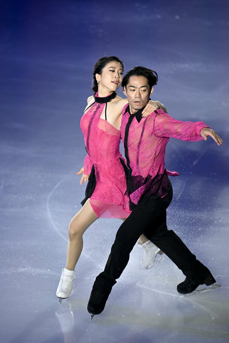 26日のメダリスト・オン・アイスでのエキシビションプログラム「love　goes」　©Asami Enomoto