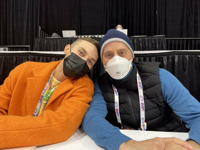 現在のボイタノ氏とリッポン氏　©Akiko Tamura