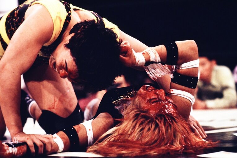 北斗晶vs神取忍。1993年4月2日、横浜アリーナ