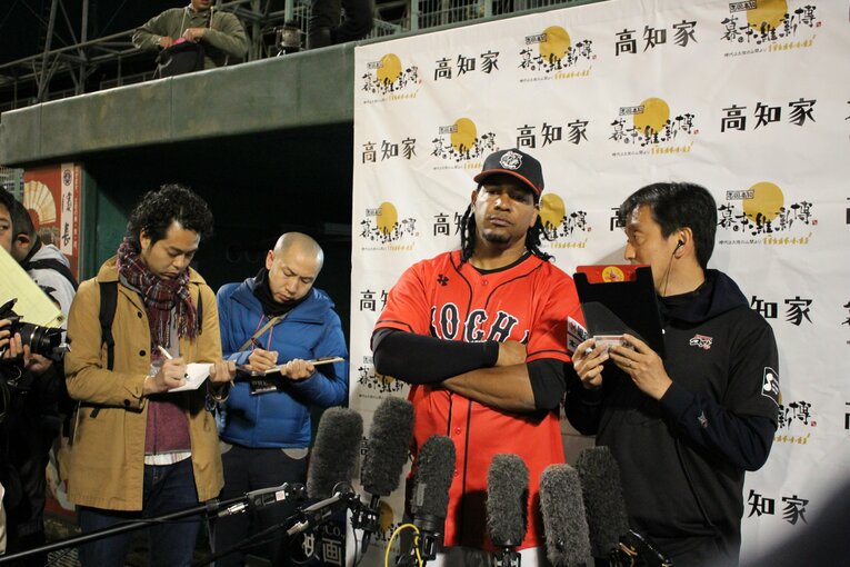 高知時代のマニー・ラミレス　©Kou Hiroo