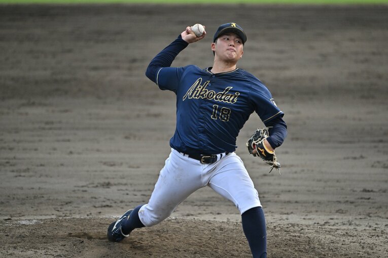 速さだけでなく緩急を駆使する技術も目を引いた中村　©︎Hideki Sugiyama
