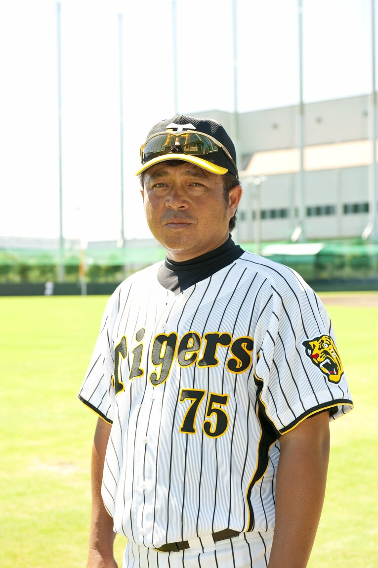 2009年、阪神コーチ時代　©︎Toshiya Kondo