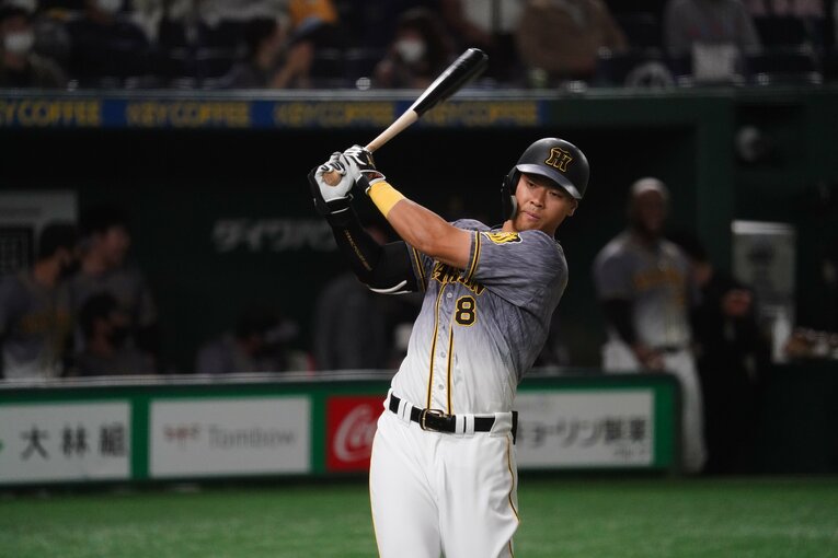 佐藤輝、中野、伊藤将……阪神はドラフト戦略が非常にうまくいった　©Hideki Sugiyama