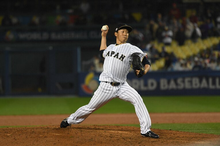 日本代表としては2014年のWBCでリリーフとしてフル稼働した　©Naoya Sanuki