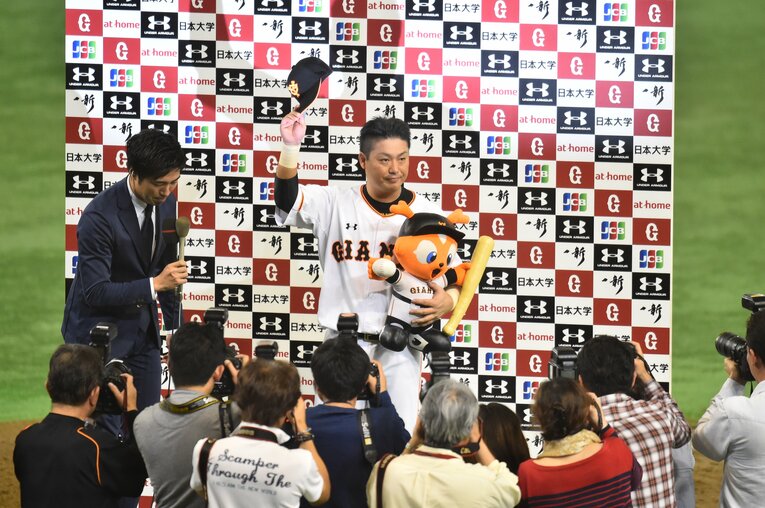 巨人時代の村田修一　©️Hideki Sugiyama