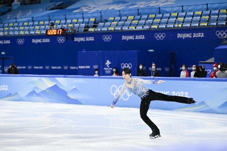 北京五輪ショートプラグラム『序奏とロンド・カプリチオーソ』　©Asami Enomoto/JMPA