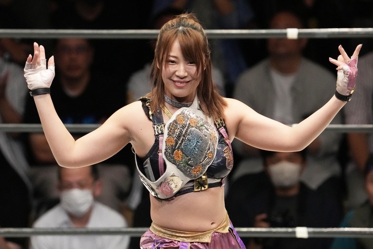 UN王者時代の桜井麻衣　©Masashi Hara
