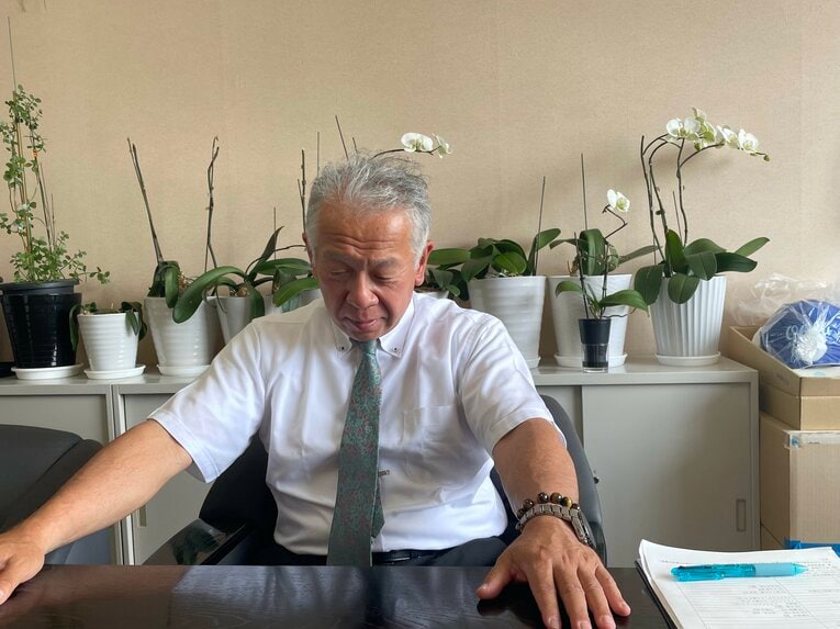 近江・多賀監督　©Hideaki Ujihara