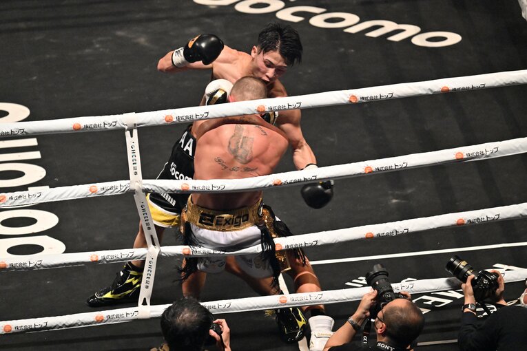 2022年12月13日／ポール・バトラー戦（WBA・WBC・IBF・WBO世界バンタム級王座統一戦）　©Takuya Sugiyama