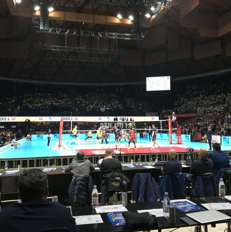 コッパ・イタリア準決勝 ペルージャvs.ベローナ　©︎Takashi Yuge