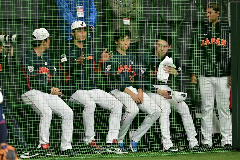 ダルビッシュの話を聞きに佐々木や宇田川も参戦　©Hideki Sugiyama