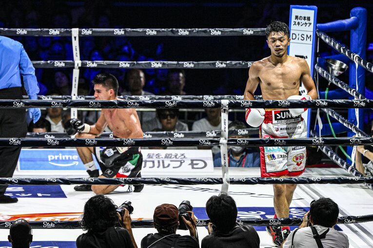 中谷潤人vs.アルヒ・コルテス　©︎Takuya Sugiyama