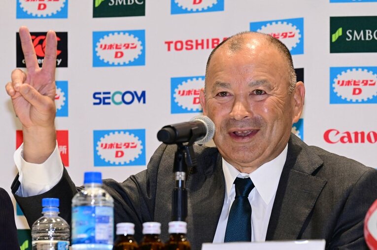 8年ぶりに日本代表HCに復帰したエディー・ジョーンズ ／ photograph by Getty Images