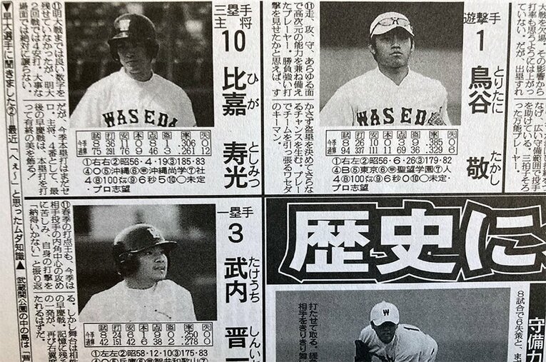 ※「早稲田スポーツ」縮刷版より