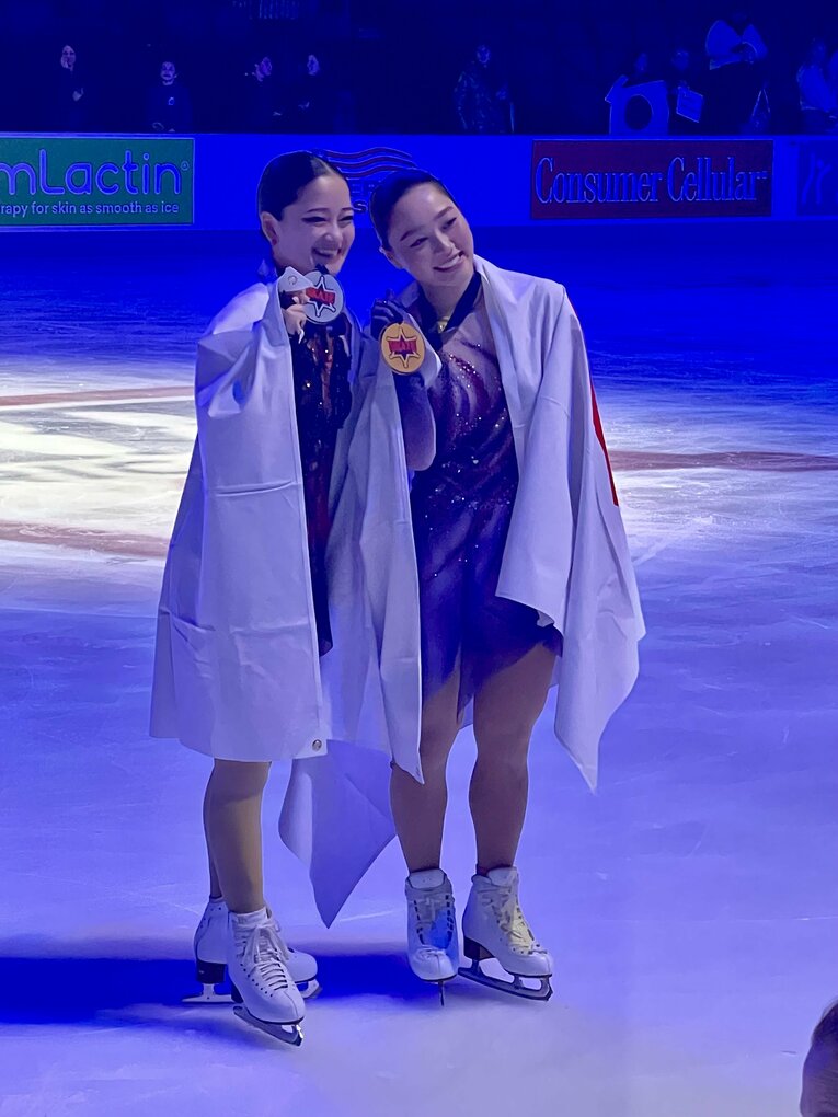 樋口と渡辺　©Akiko Tamura