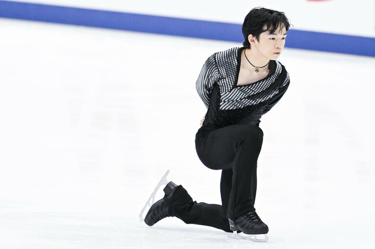 全日本選手権ショート（SP）の演技　©︎Asami Enomoto