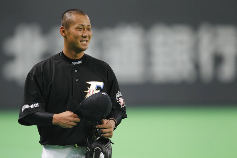 日本ハム時代の中田翔／2010年　©︎Tamon Matsuzono