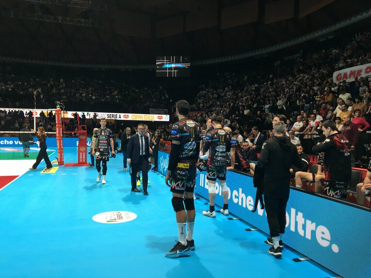 コッパ・イタリア準決勝 ペルージャvs.ベローナ　©︎Takashi Yuge