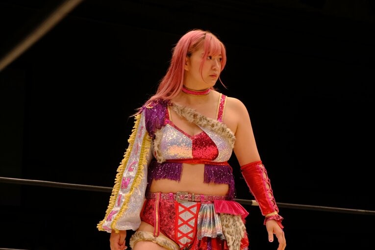 マリーゴールドの人気女子レスラー・後藤智香　©Norihiro Hashimoto