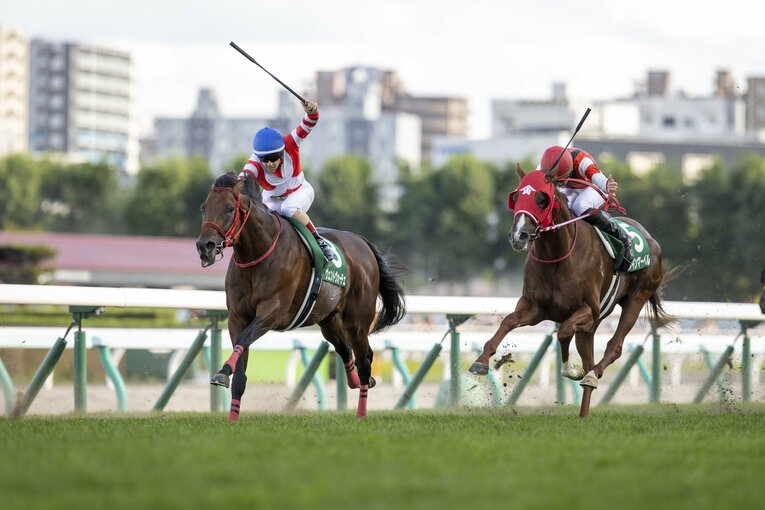 キーンランドCを制したヴェントヴォーチェ ／ photograph by photostud