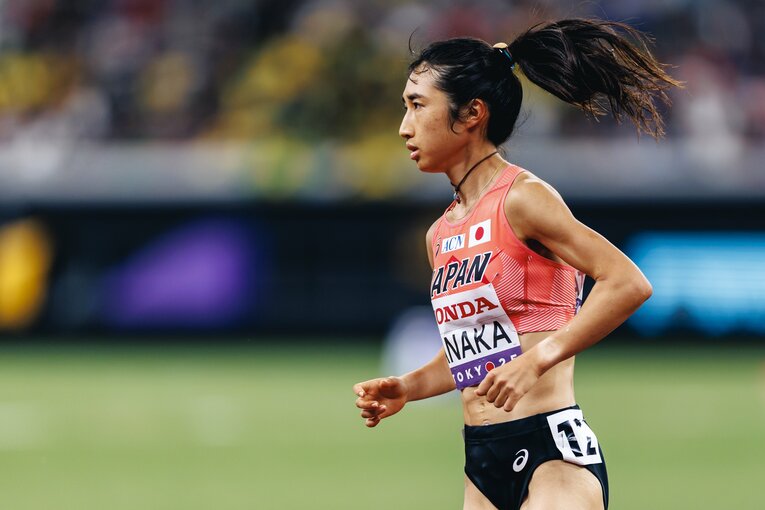 予選落ちに終わった1500mの後に調子を上げ、5000mでは決勝進出した田中　©Kiichi Matsumoto