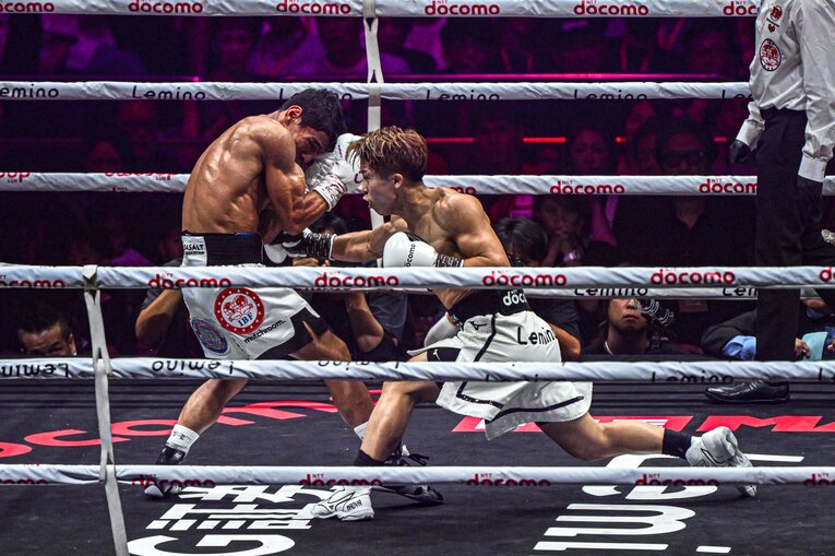 井上尚弥vs.ムロジョン・アフマダリエフ。9月14日、IGアリーナ　©Takuya Sugiyama